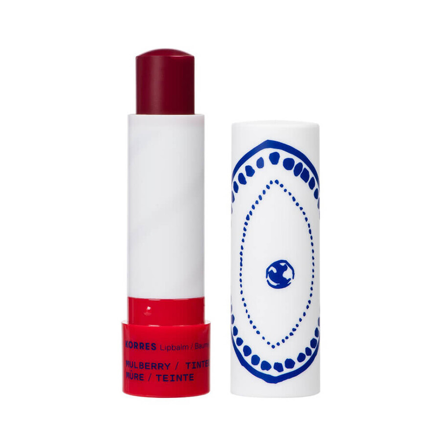 Korres Baume à lèvres coloré à la mûre, 4.5g