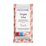 Cleanic Cream amp; Fresh Peach doekjes, 15 stuks