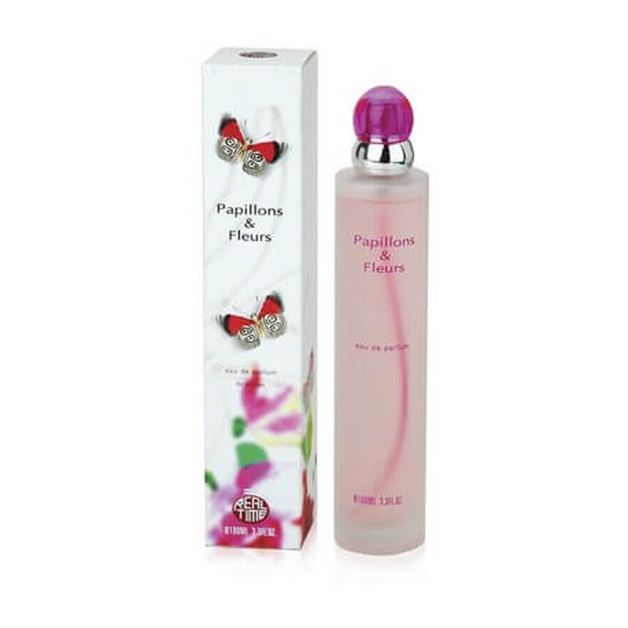 Eau de parfum Real Time Papillons and Fleurs, 100ml