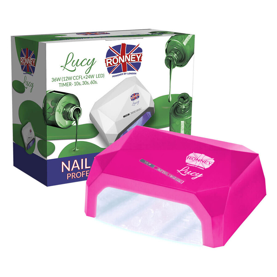 Shop Ronney Lucy Professionelle Lampe dunkelrosa CCFL+LED38W 1 Stück Ronney Lucy Professionelle Lampe dunkelrosa CCFL+LED38W 1 Stück
