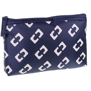 Inter Vion Geometrische cosmetische enveloptas marineblauw S