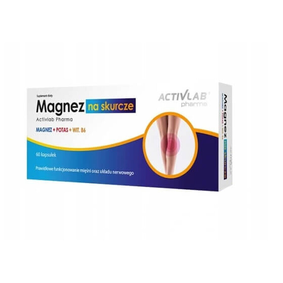 Activlab Magnesio per i crampi, 60 capsule