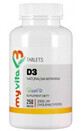 MyVita, Vitamin D3 2000 IU, 250 Tabletten