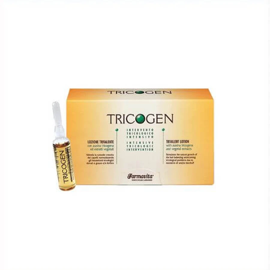 Farmavita Trichogen Loción Tratante Anticaída, 12x8ml