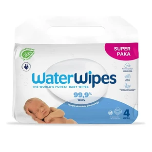 WaterWipes BIO Toallitas para bebés, 4 x 60 uds.