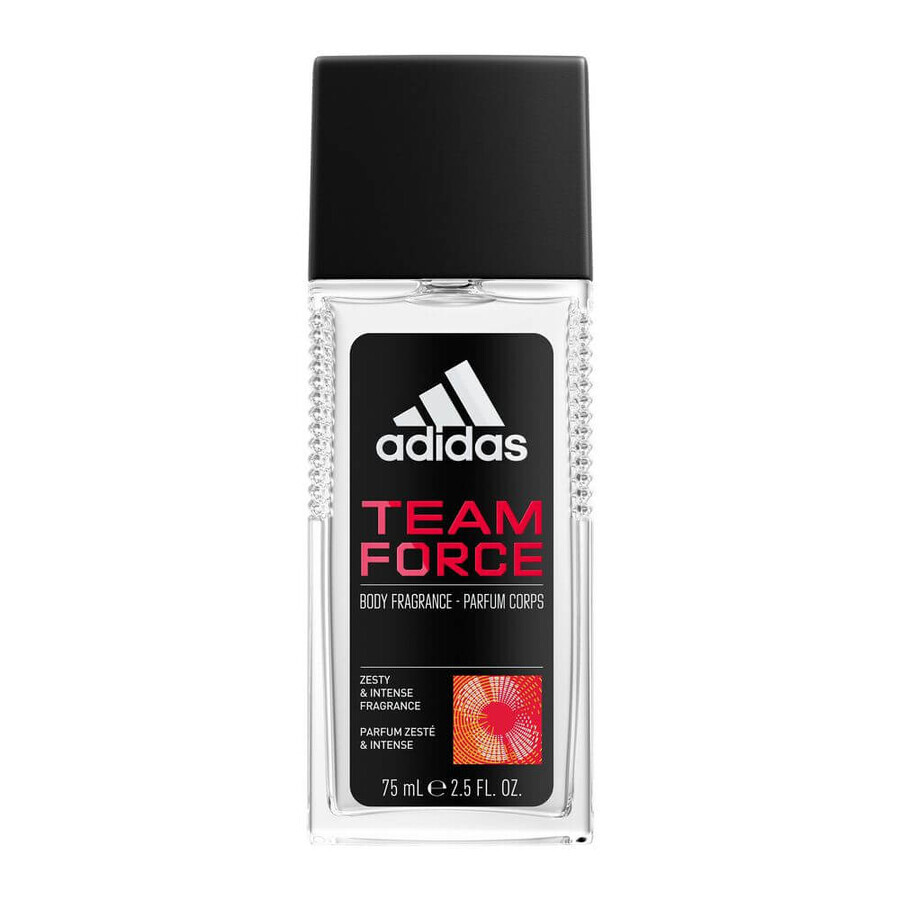 Desodorante corporal en spray con fragancia Adidas Team Force, 75 ml