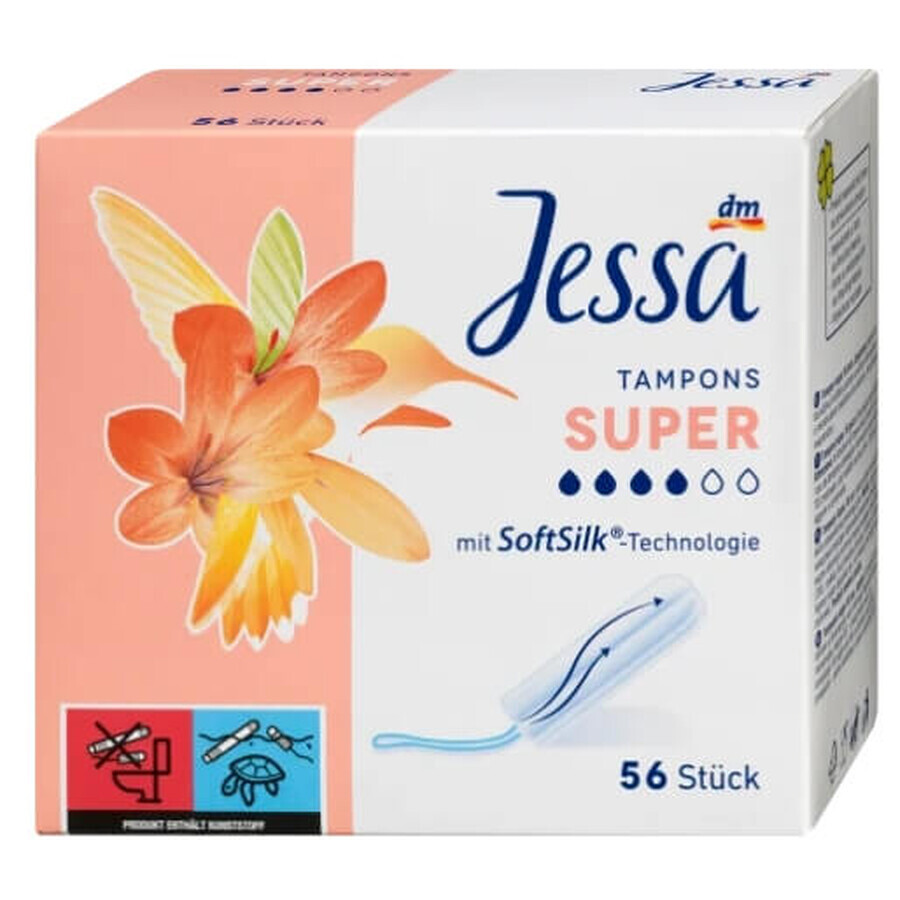 Winkel op Jessa, Super, Tampons, 56 stuks Jessa, Super, Tampons, 56 stuks