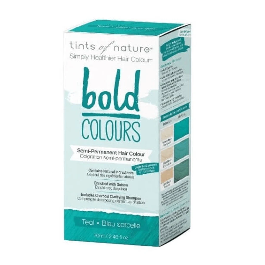 Tints of nature, Semi-permanent wax paint, Strong colors, Navy, 70 ml