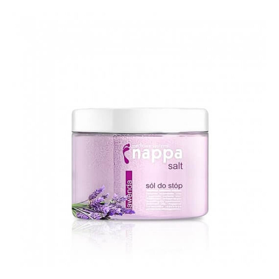 Silcare Nappa Salt Sel de pied à la lavande, 600g