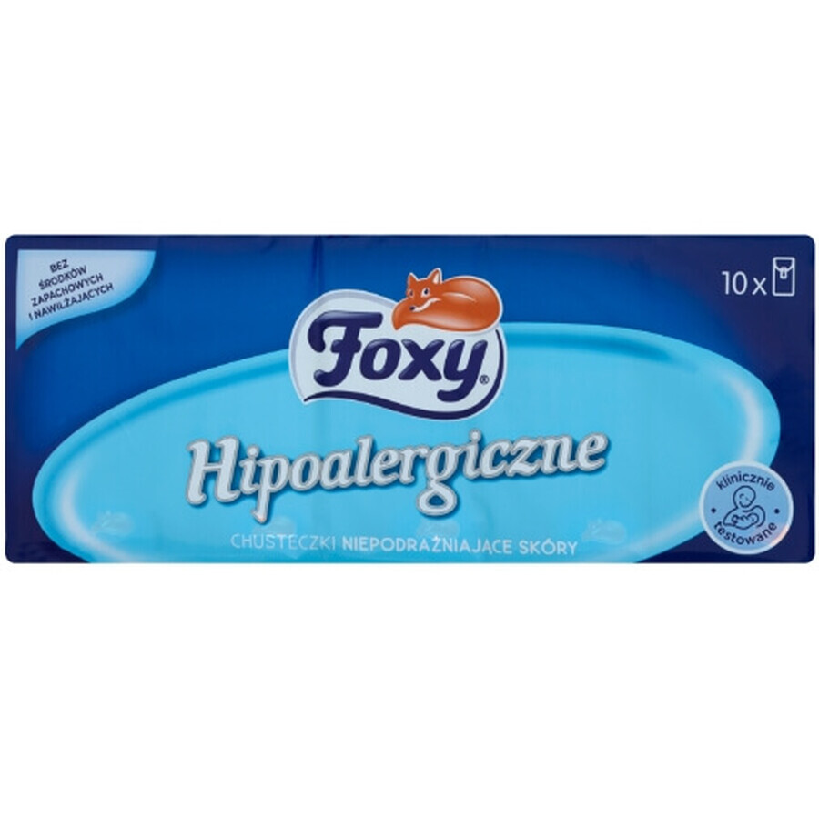 Comprar Foxy, toallitas hipoalergénicas, 10 unidades Foxy, toallitas hipoalergénicas, 10 unidades