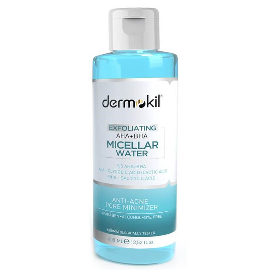 Dermokil Lotion micellaire exfoliante, 400ml