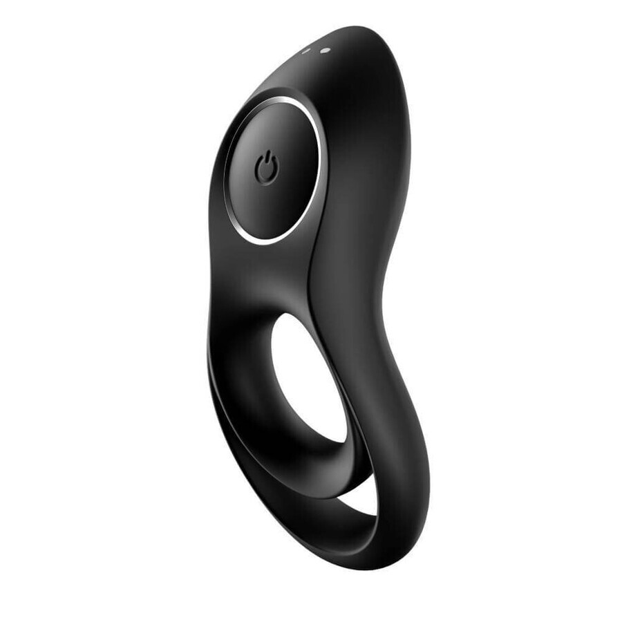Satisfyer Legendary Duo Anillo Vibrador para el Pene Negro