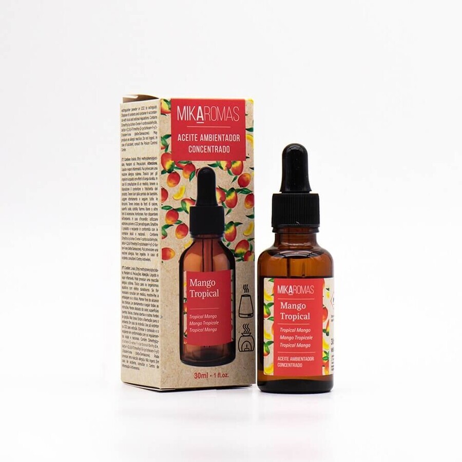 Mikaromas Olio di fragranza concentrato Mango Tropicale, 30ml