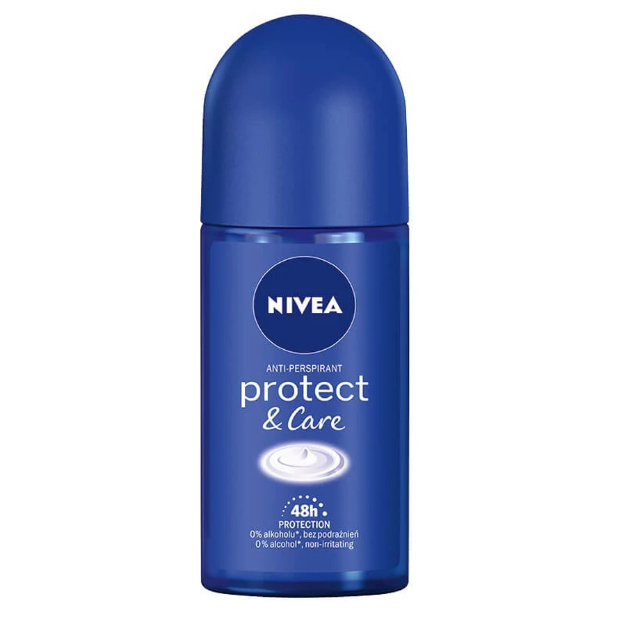 Nivea Protect amp; Care Antiperspirant Roll-on, 50ml