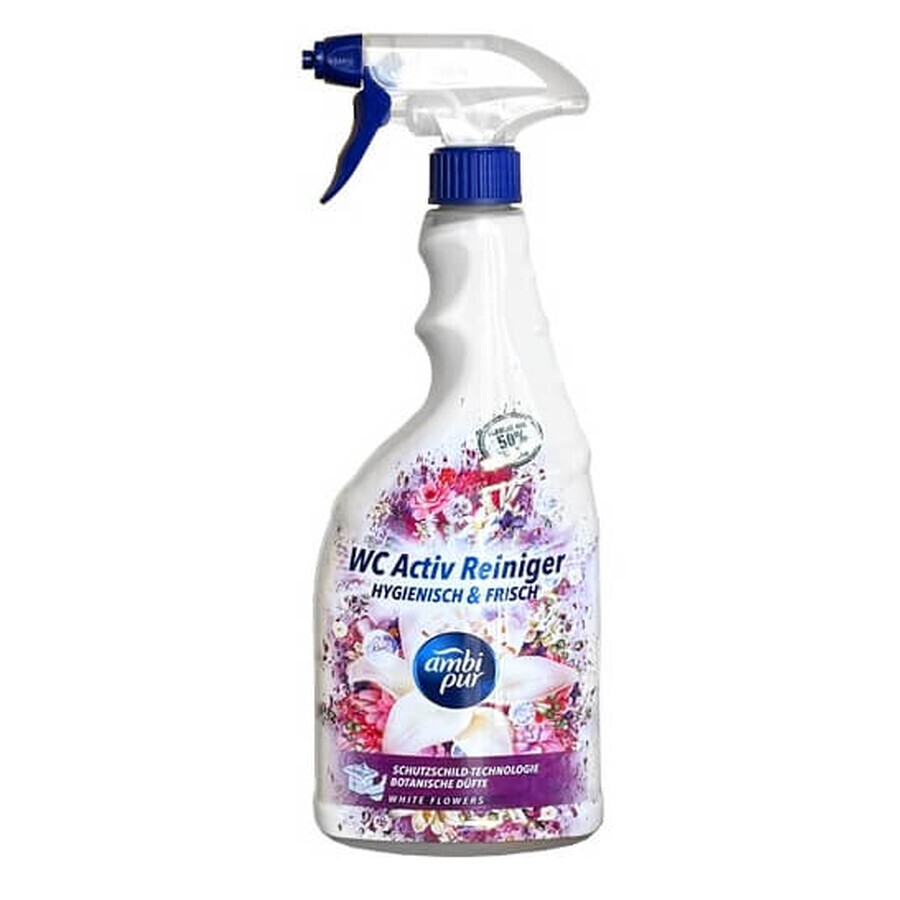 Ambi Pur, Spray de baie cu flori albe, 750 ml