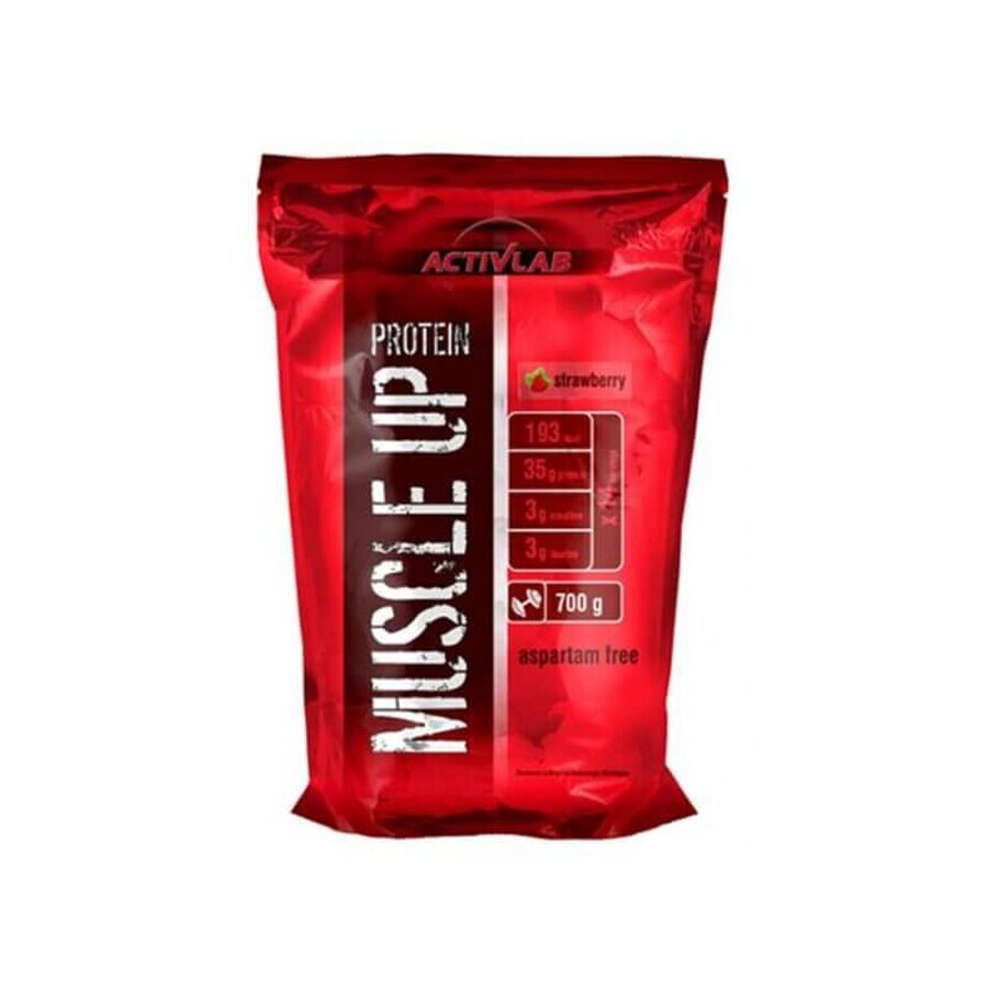 Muscle Up Eiwit Aardbei 700g