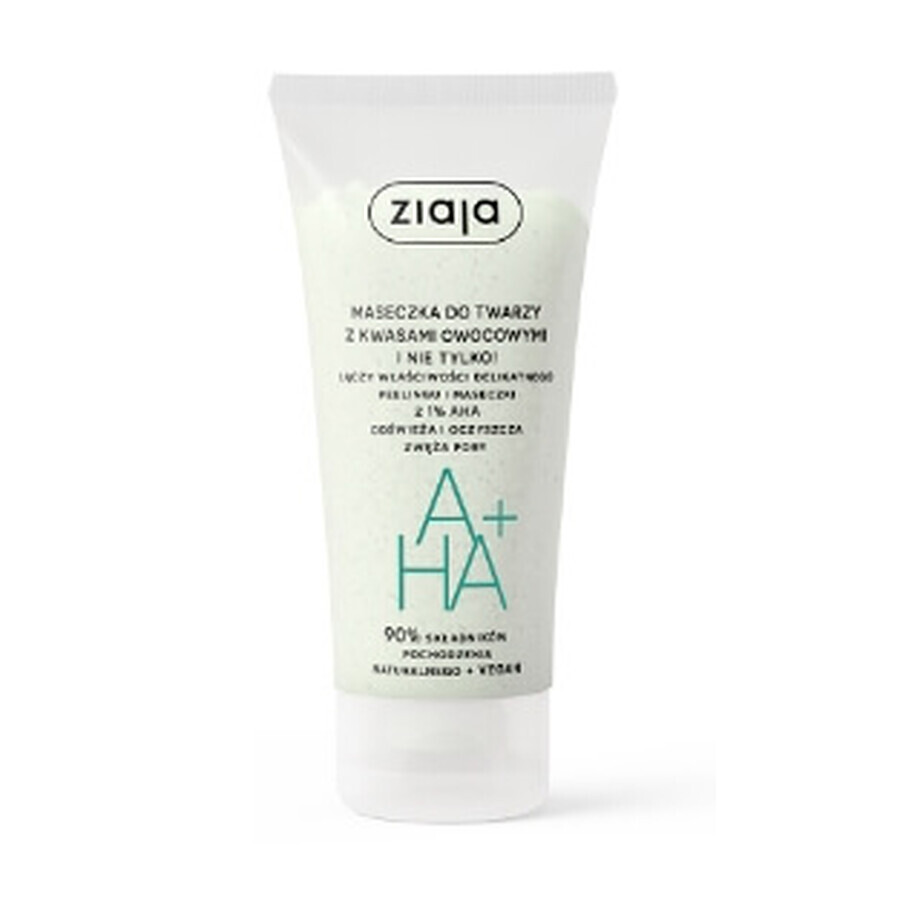 Mascarilla facial Ziaja con ácidos de frutas, 55 ml - ¡Uso prolongado!