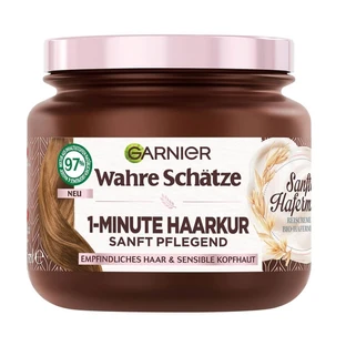 Garnier, 1 minuto, Mascarilla capilar, leche de avena, 340ml