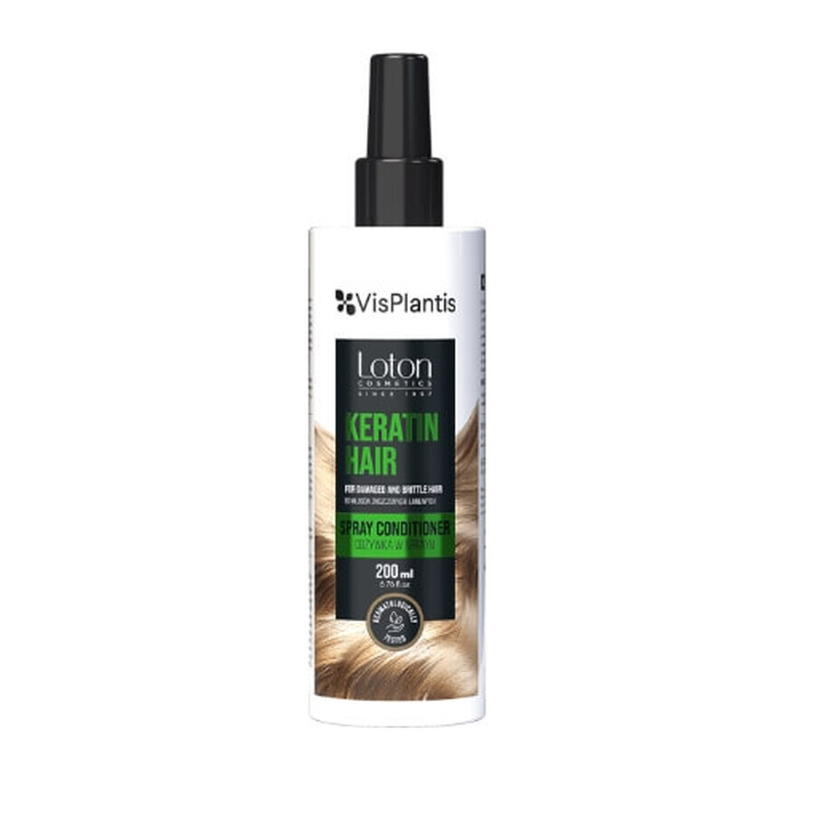 VisPlantis Conditioning Spray for Damaged and Mature Hair with Keratin, 200 ml