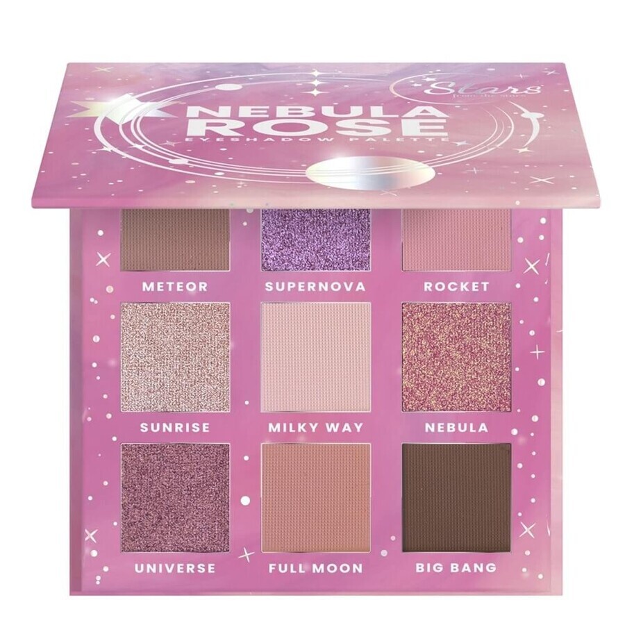 Stars From The Stars Nebula Rose Oogschaduwpalette, 10.8g