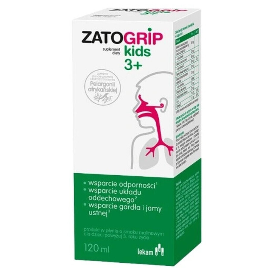 Zatogrip Kinder 3+, 120 ml