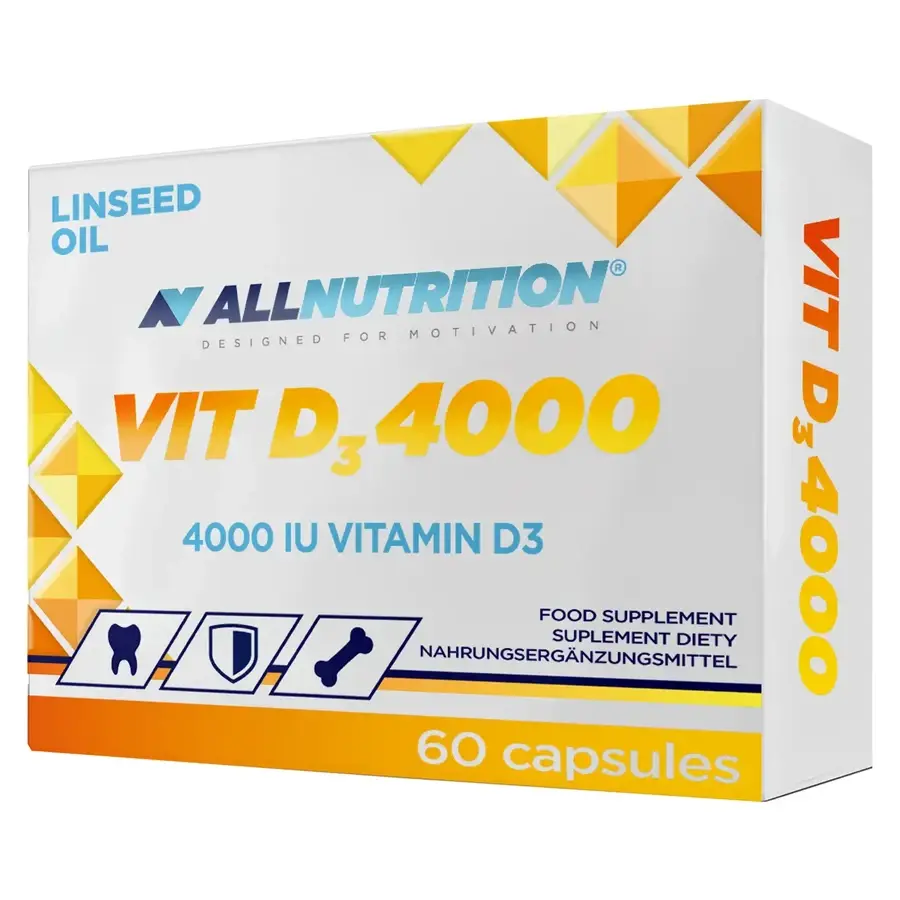 Allnutrition D3 4000, 60 capsules