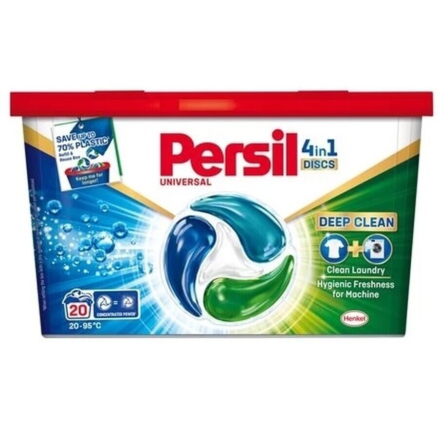 Persil Expert Fleckentfernungsscheiben, 4 in 1 Universal-Waschscheiben, 289 g