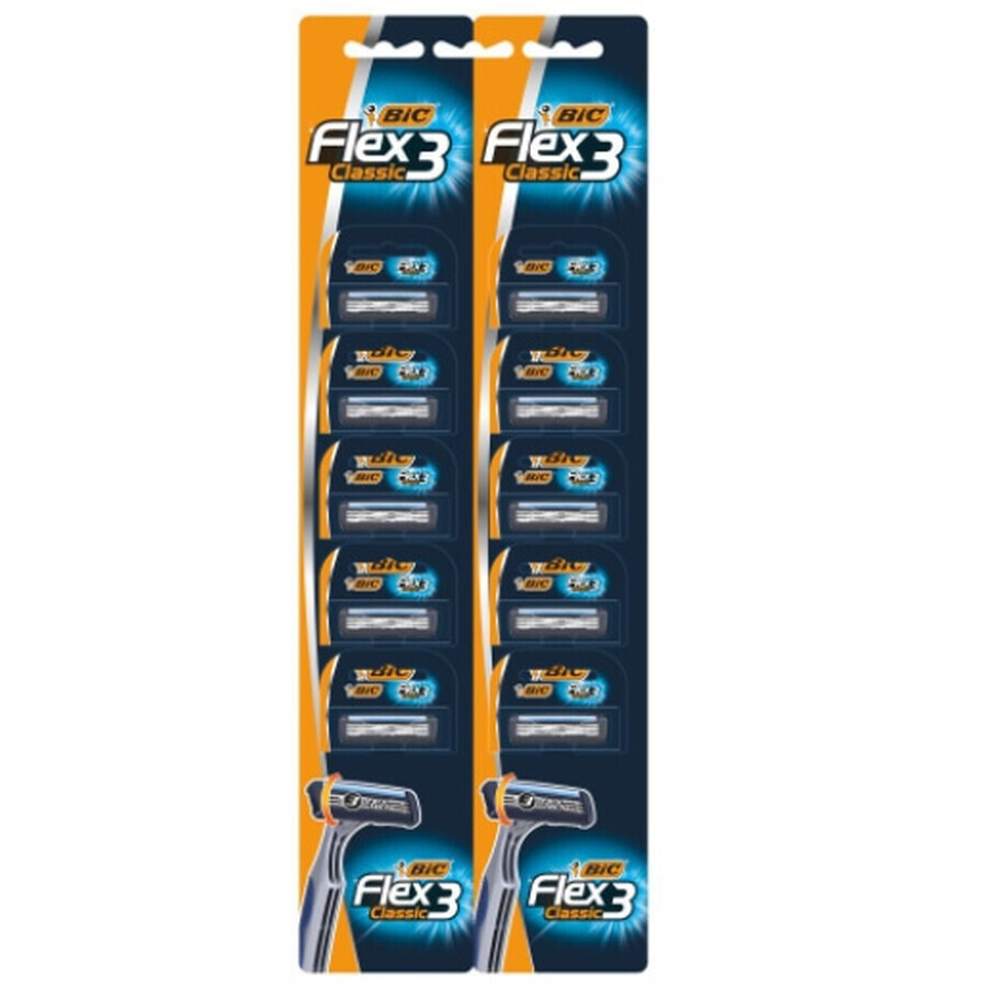 Winkel op Bic, scheerapparaat, flex 3 classic, 10 stuks Bic, scheerapparaat, flex 3 classic, 10 stuks