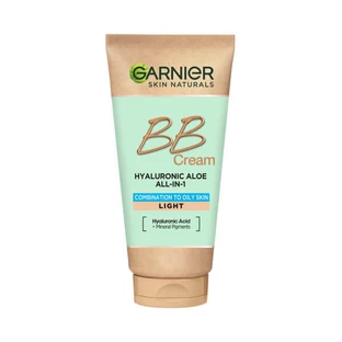 Garnier Hyaluronic Aloe Hyaluronic All-In-1 BB Cream Crema BB hidratante para piel grasa y mixta clara, 50ml