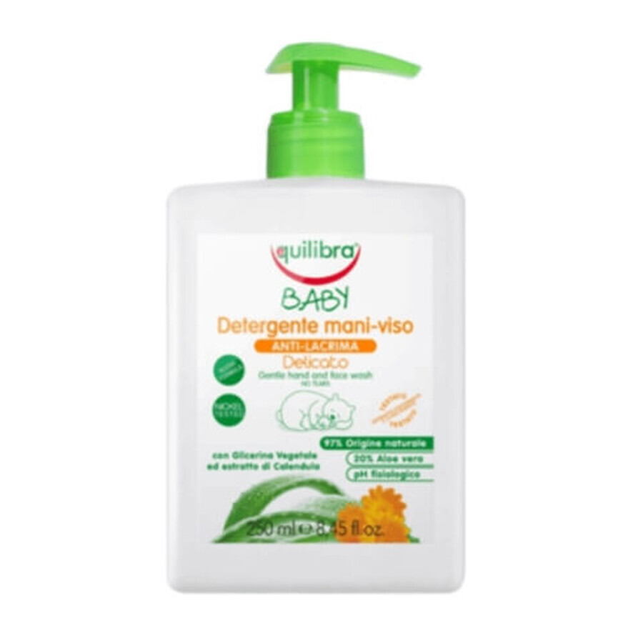 Equilibra Baby, Gentle liquid soap for skin and face, 250 ml