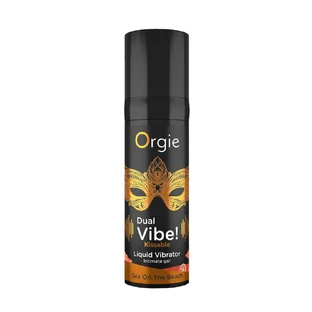 ¡Orgie Dual Vibe! Elixir vibrador íntimo Sex On The Beach, 15ml