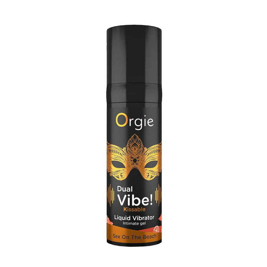 Orgie Dual Vibe! Elixir intim vibrator Sex On The Beach, 15ml