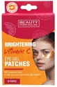 Beauty Formulas brightening eye patches with vitamin C and hyaluronic acid, 6 pairs