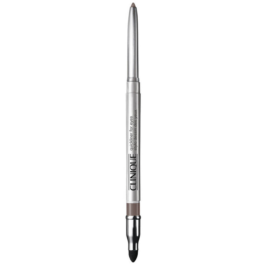 Clinique Quickliner For Eyes Delineador de Ojos 02 Marrón Ahumado, 1.2g