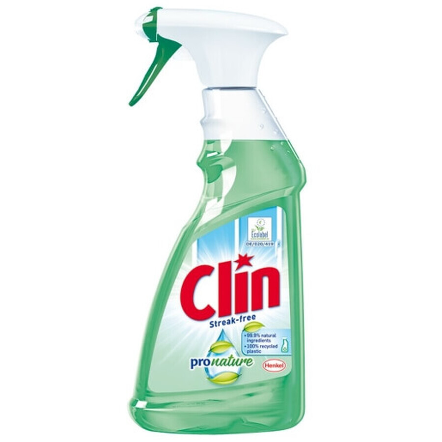 Clin, Limpiacristales, Turquesa pro nature, 500 ml