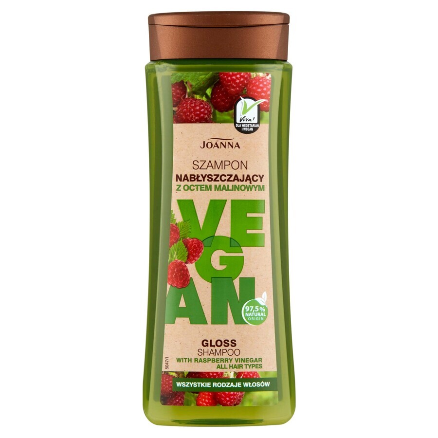 Boutique Shampooing végétalien Joanna au vinaigre de framboise, 300ml Shampooing végétalien Joanna au vinaigre de framboise, 300ml