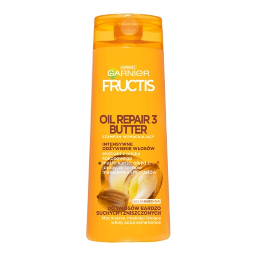 Garnier, Fructis Oil Repair 3, Șampon, 400 ml
