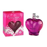 ¡Tiempo Real Love You! Agua de perfume rosa, 100 ml