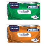 Delikato, doos 2-laags tissues, 100 + 10 stuks.