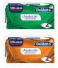 Delikato, box of 2-ply tissues, 100 + 10 pcs.