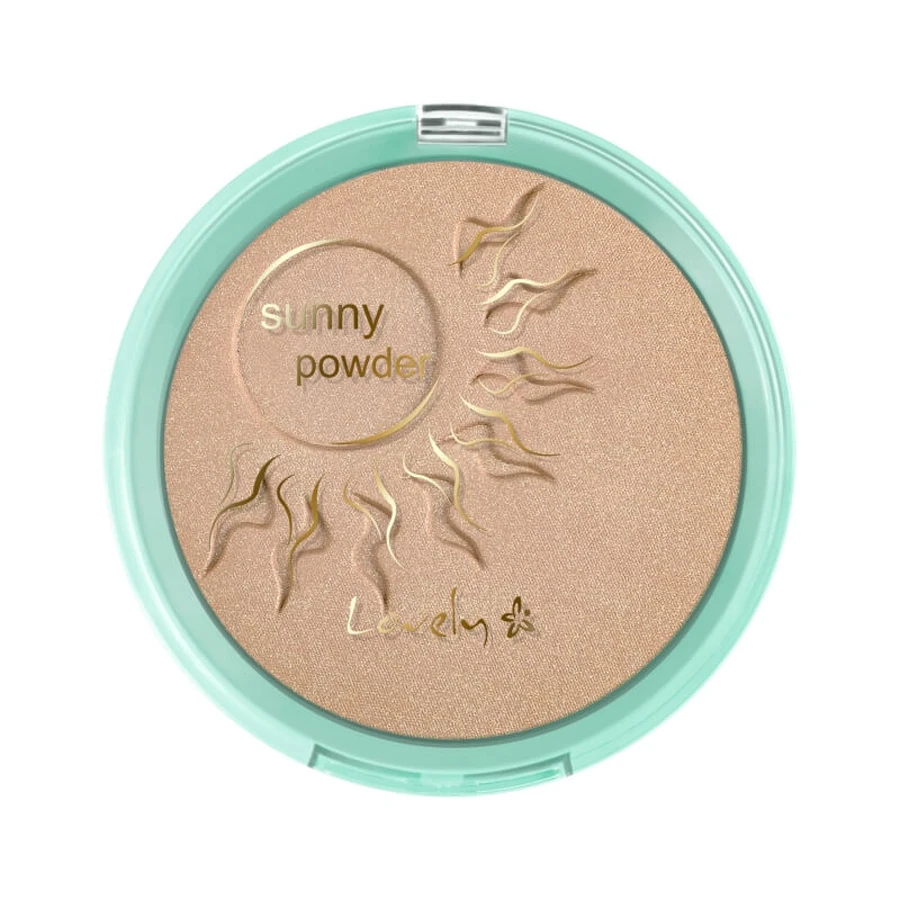Lovely Sunny Sunny Powder Poudre satinée pour le visage et le corps, 16g