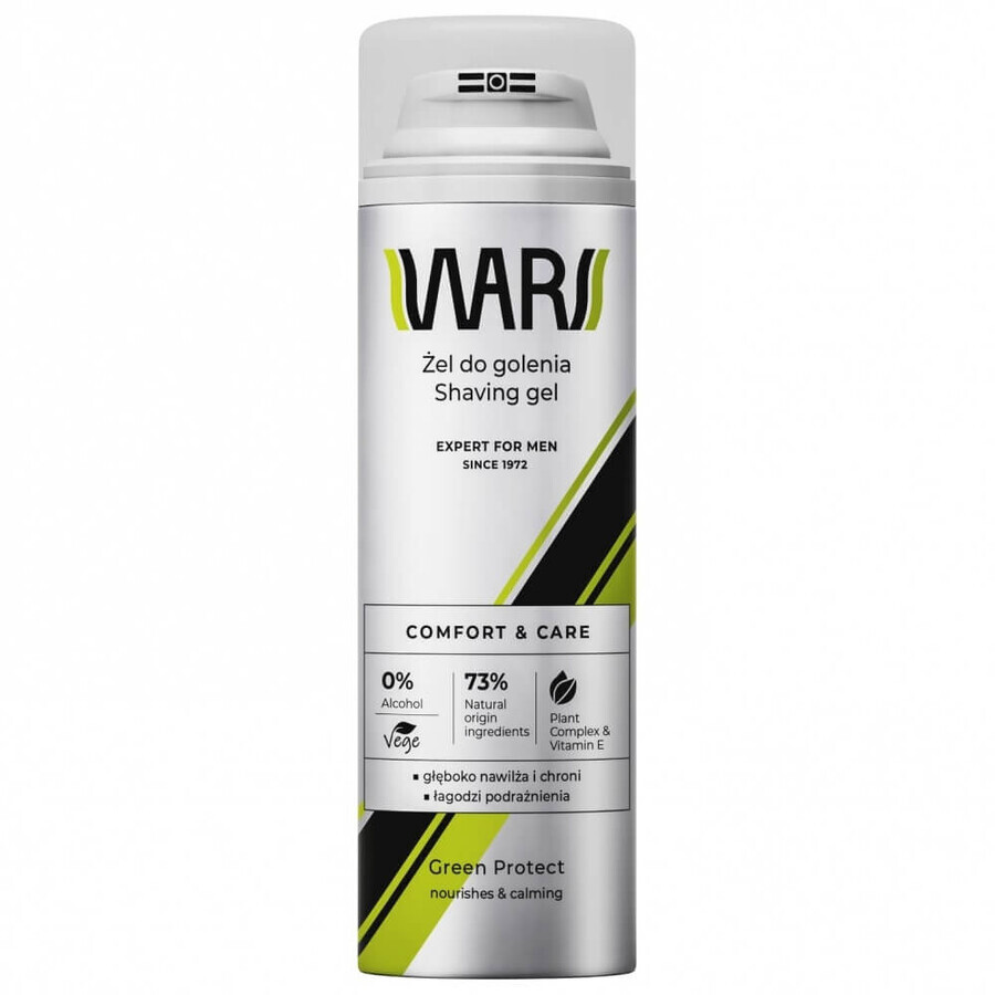 Wars Expert For Men el shave Green Protect, 200ml
