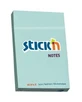 Stickn, blocco note adesive, 100 fogli blu pastello