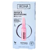 Iroha Nature Ampollas Faciales Antioxidantes e Hidratantes con Péptidos, 5x1,5ml