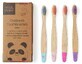 Wild amp; Stone, Spazzolini da denti per bambini, Spazzolini da denti in bamb&#249; per bambini, 4 pezzi