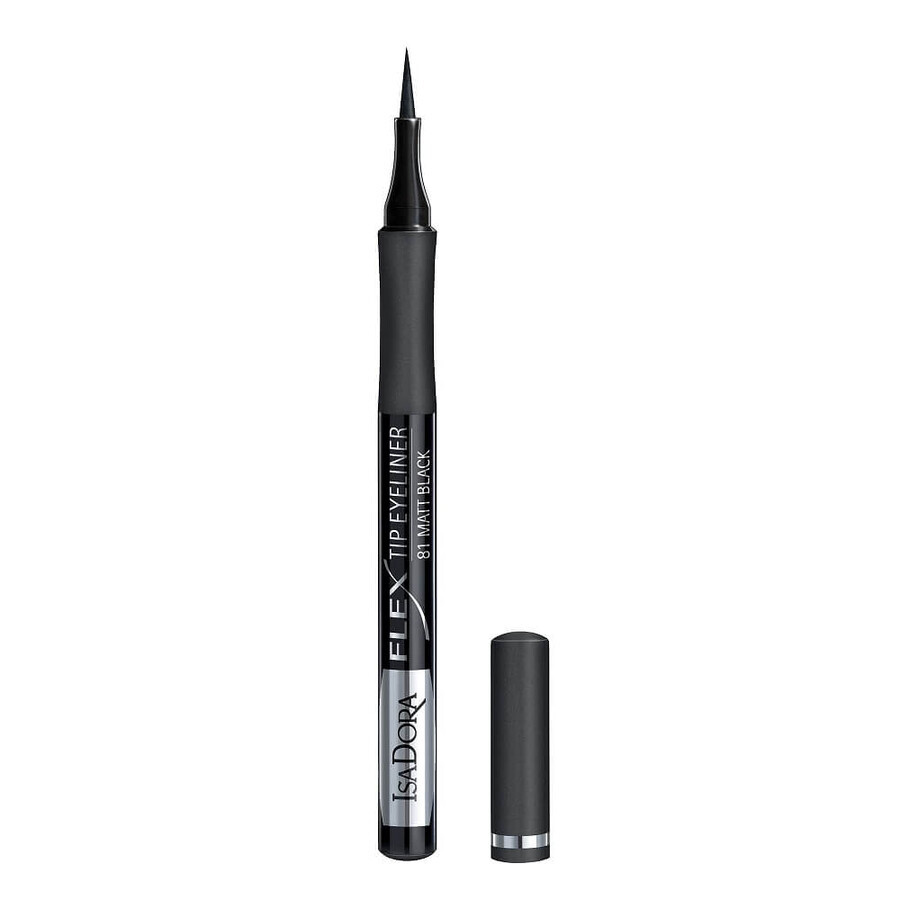 Isadora Flex Rotulador Mate 81 Negro, 1,1 ml