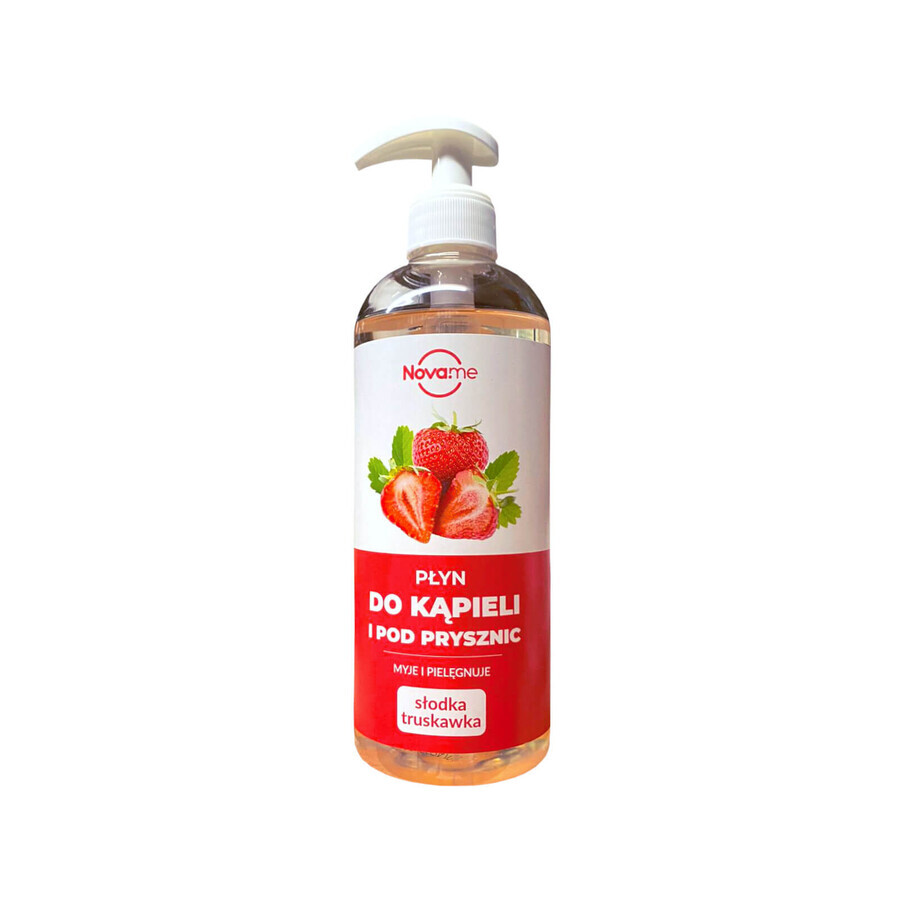 Novame, Bath and Shower Lotion, Sodka Strawberry, 500 ml