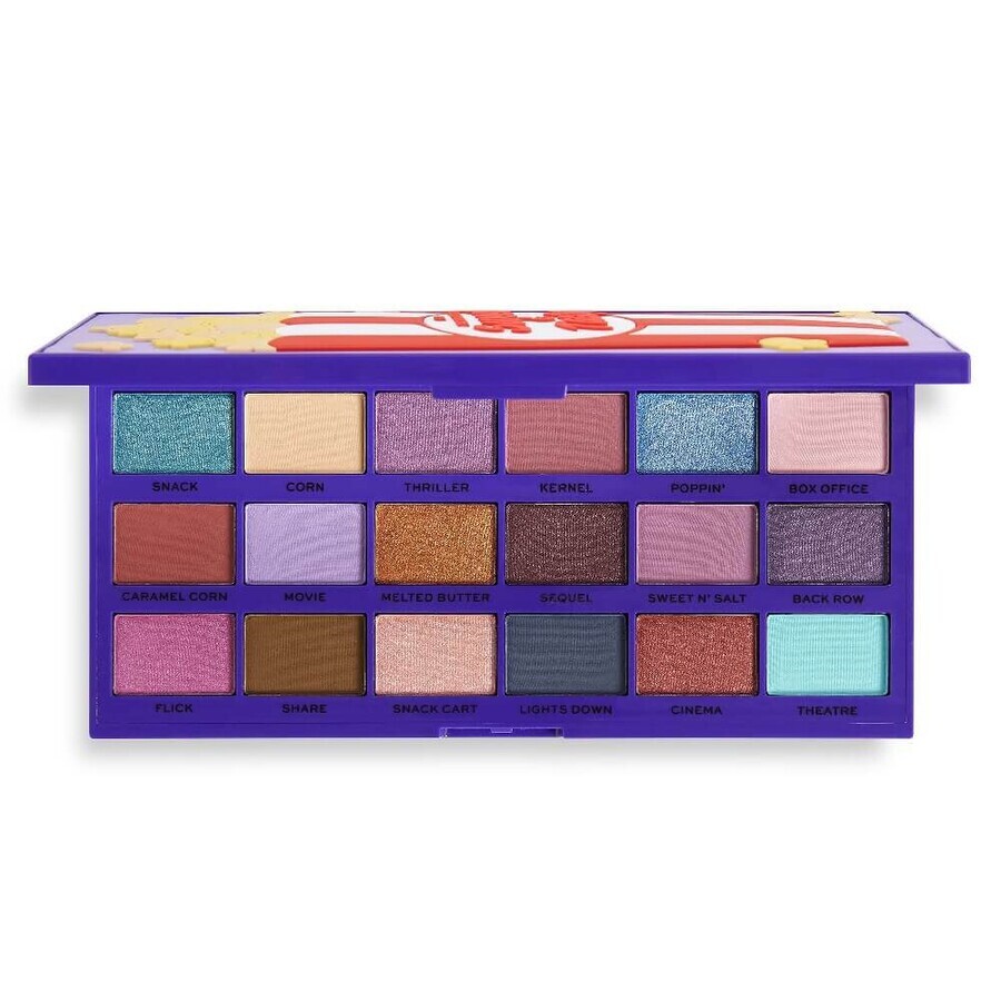 Makeup RevolutionPopcorn Oogschaduwpalette, 22g