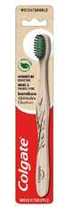 Colgate, Cepillo de dientes de bamb&#250; con ingrediente activo, peque&#241;o, 1 pieza