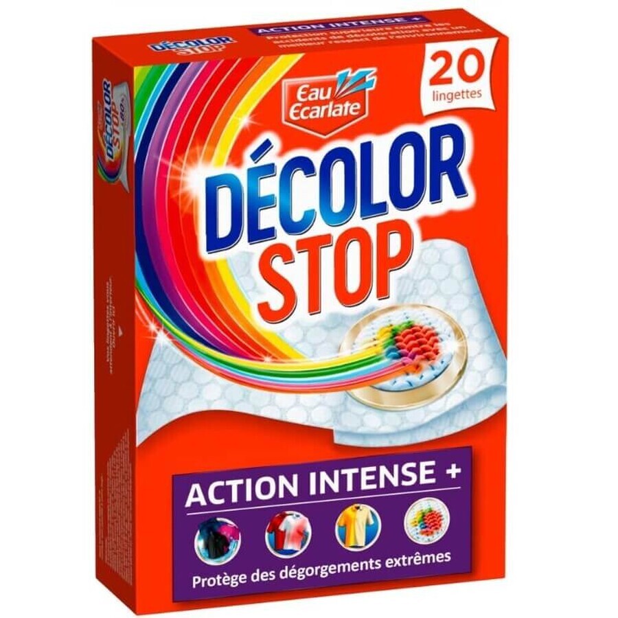 Decolor Stop, toallitas anticolorantes, 20 uds.